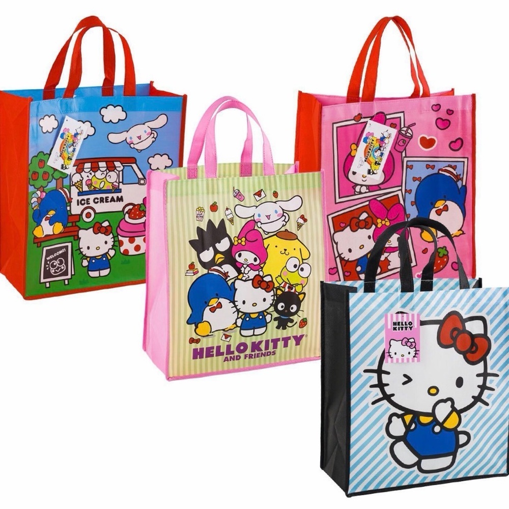 Lot Of 4 Sanrio Bags